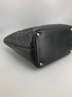 Chanel Cambon Ligne Large Tote – Black Quilted Calfskin with White CC
