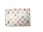 Louis Vuitton White Murakami Canvas Wallet