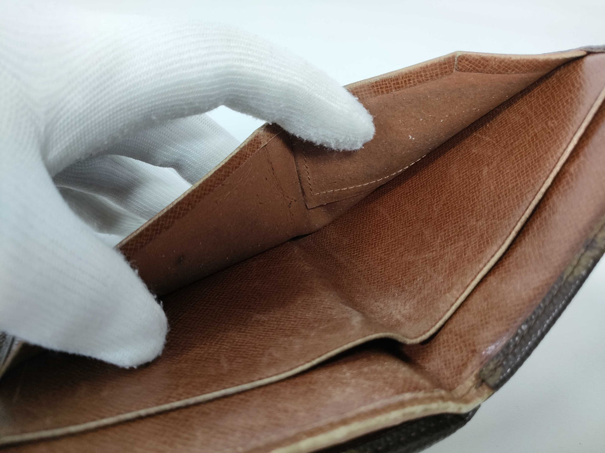 Louis Vuitton Monogram Vintage Wallet 862AN