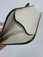 Coach Tabby Shoulder Bag 26 in Chalk Polished Pebble Leather