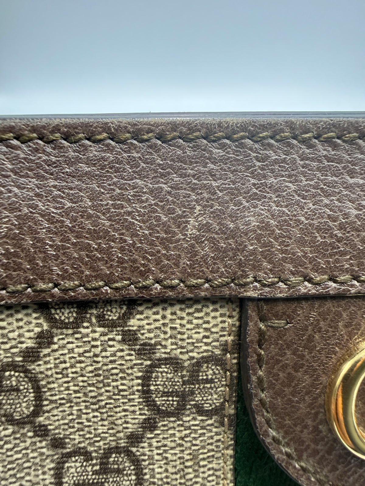 Gucci Ophidia GG Small Chain Shoulder Bag in GG Supreme Canvas