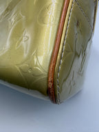 Louis Vuitton Monogram Vernis Soufflot / Tompkins Square Satchel in Bronze
