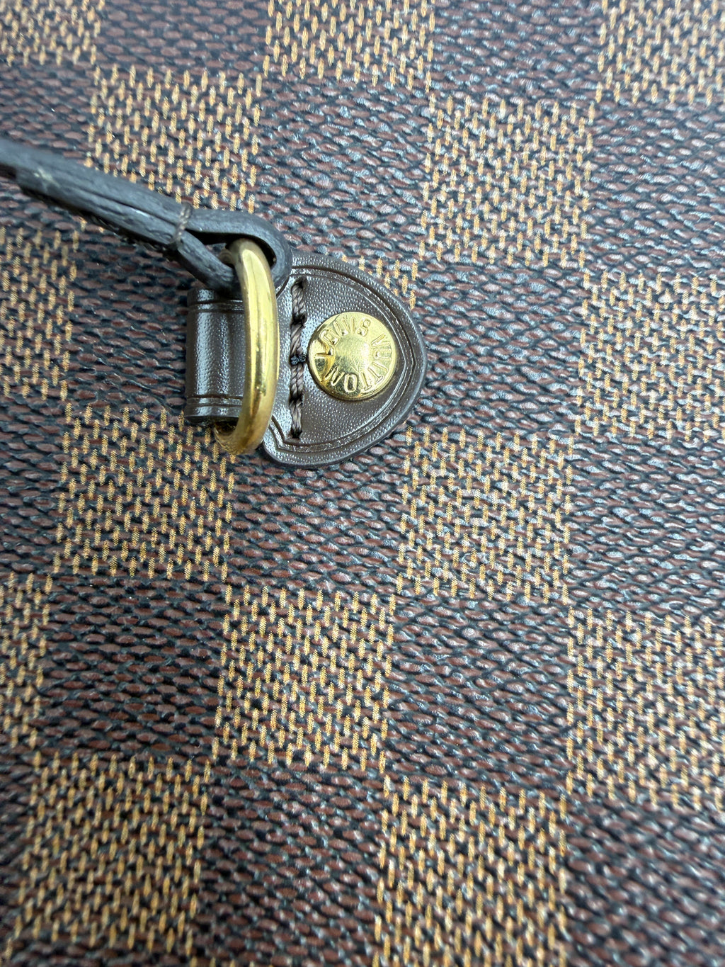 Louis Vuitton Neverfull GM – Damier Ebene Canvas – Pre-owned Authentic Tote Bag