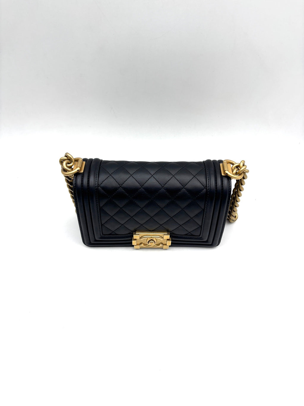 Chanel Black Small Leboy