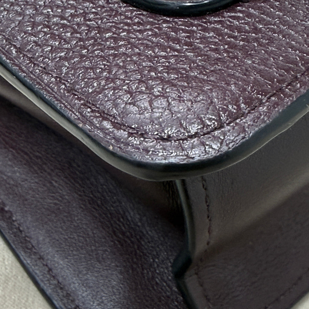 Tabby Shoulder Bag 26 Burgundy