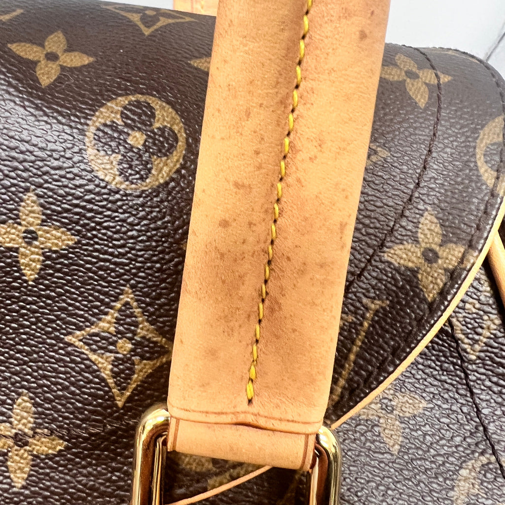 Louis Vuitton Vintage Beverly MM in Monogram Canvas and Vachetta Leather