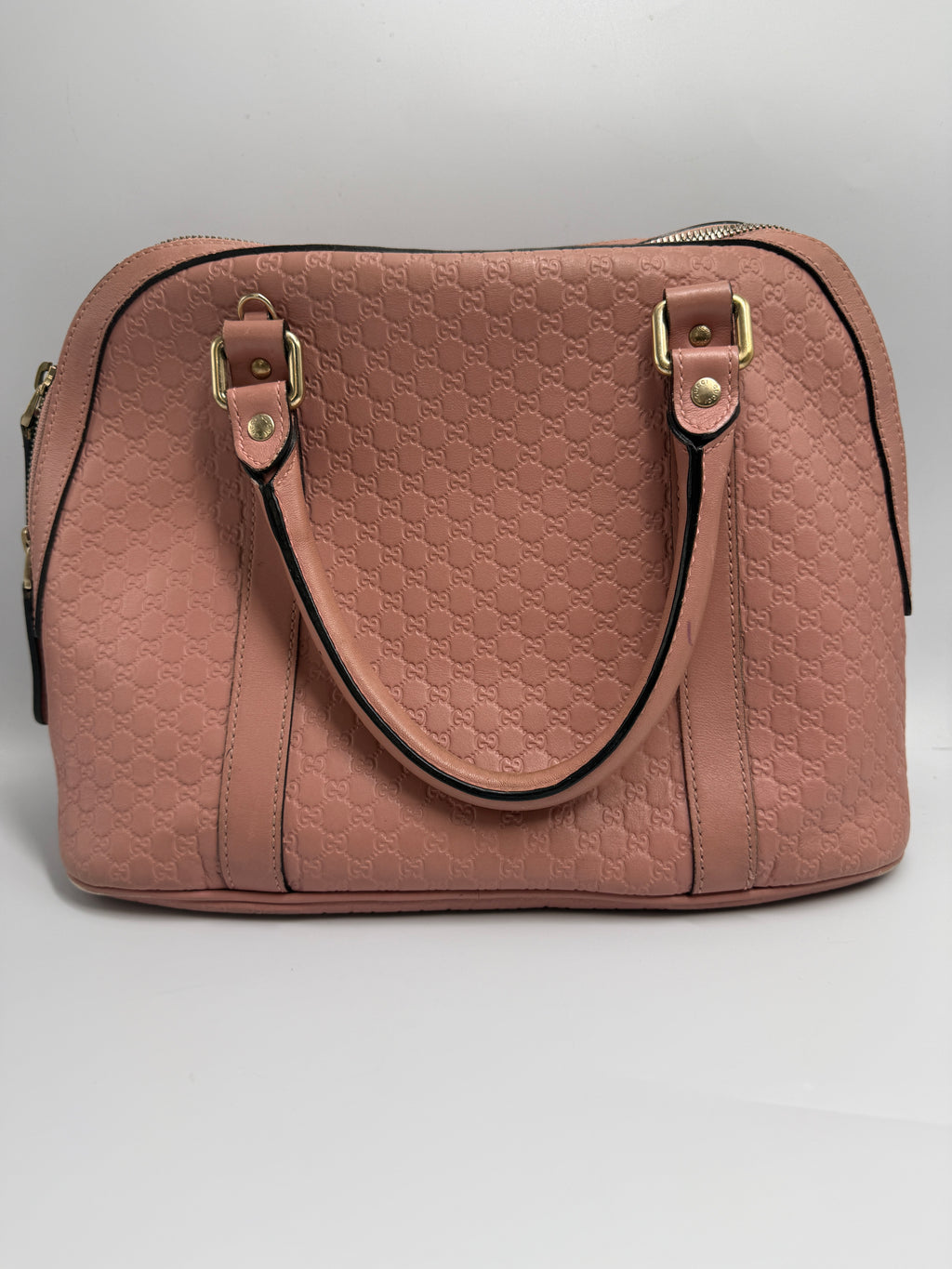Gucci Medium Microguccissima Dome Top Handle Bag in Dusty Pink