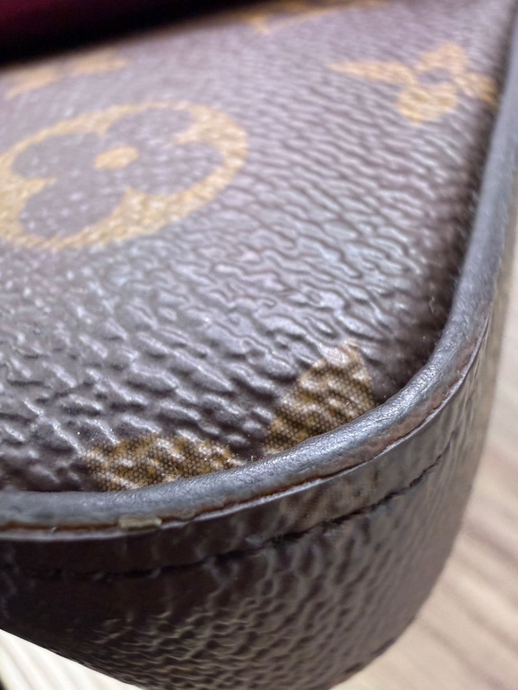 Pre-owned Louis Vuitton Félicie Pochette – 2019- Monogram Canvas –  3-in-1 Chain Wallet
