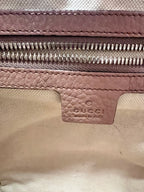 Gucci Soho Leather Drawstring Bucket Backpack Pink