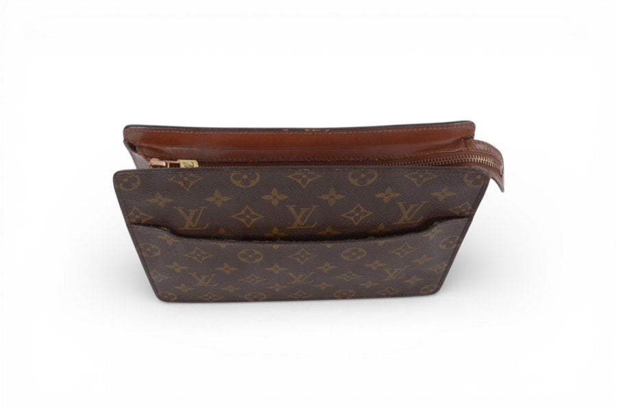 Louis Vuitton Vintage Monogram Canvas Homme Pouch / Men's Clutch Bag