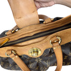 Louis Vuitton Vintage Boetie MM in Monogram Canvas and Vachetta Leather