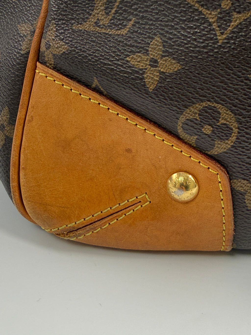 Louis Vuitton Vintage Estrela MM in Monogram Canvas and Vachetta Leather