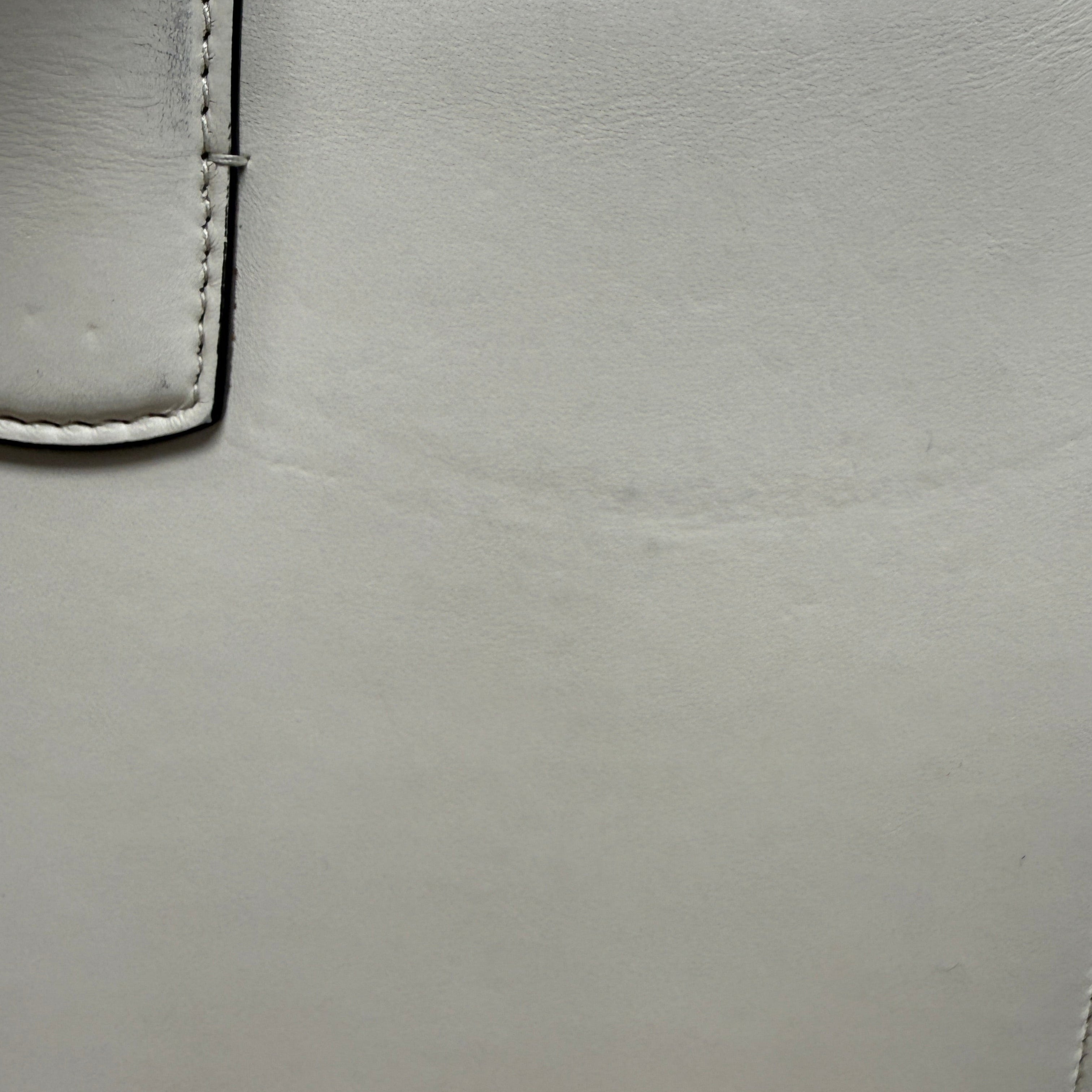 Gucci Dionysus Bamboo Top Handle Bag – Hibiscus White Leather with Web Strap