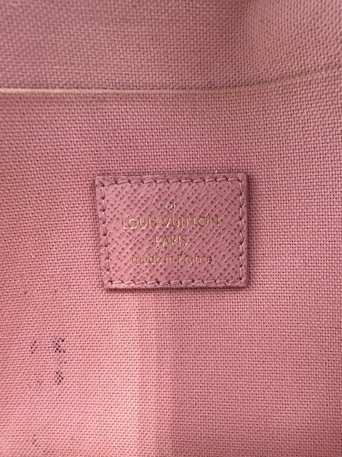 Louis Vuitton Félicie Pochette (2017) in Damier Azur Canvas - Preloved