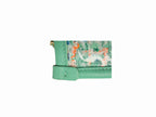 Chanel Green Tweed Clutch