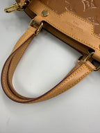 Louis Vuitton ( 2013 ) Brea MM Monogram Vernis Leather Bag – Beige