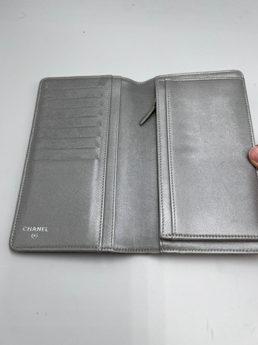 Chanel Black Lambskin Wallet
