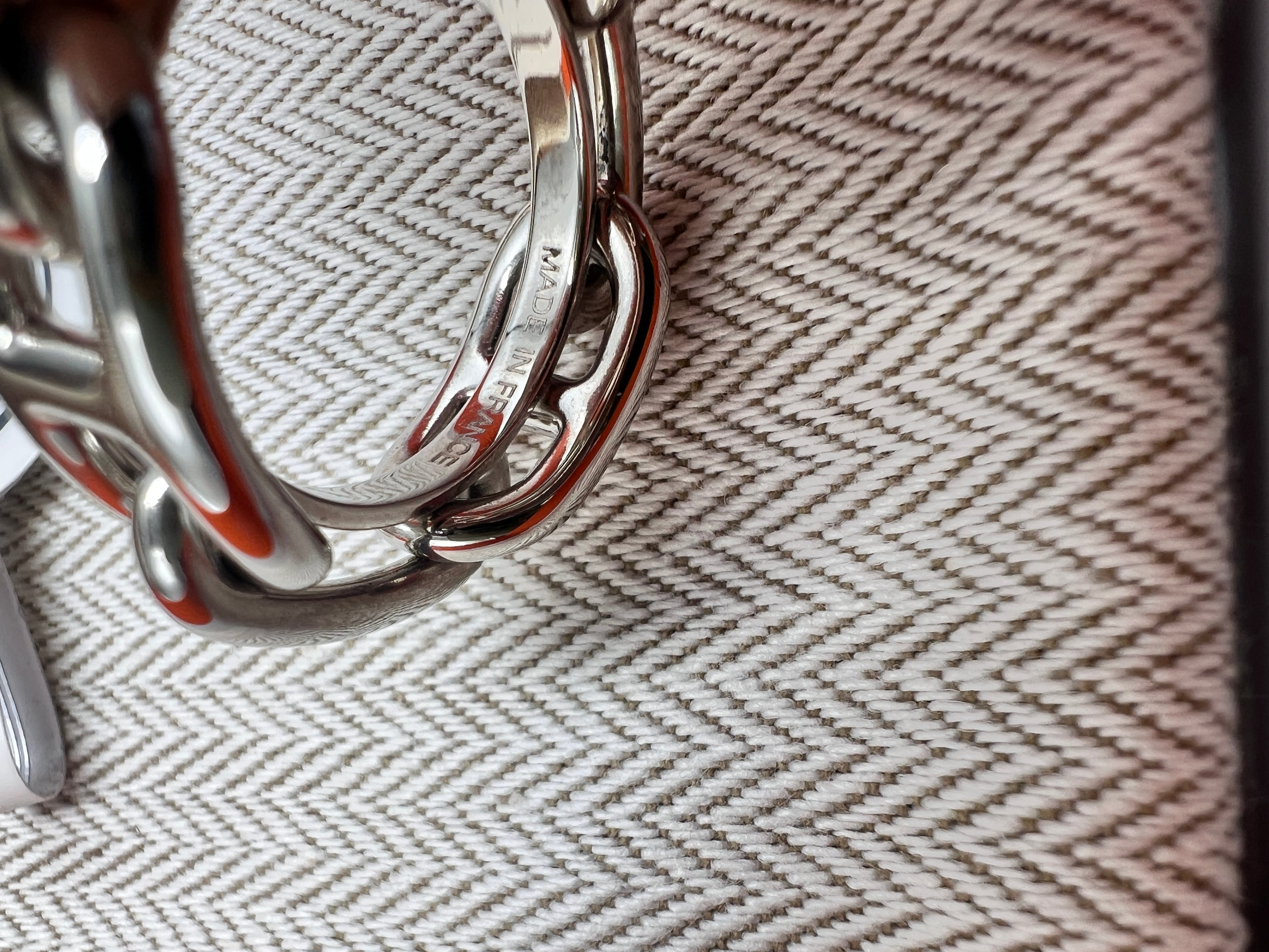 Hermès Chaine d’Ancre Scarf Ring