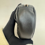 gucci black leather bag preloved 