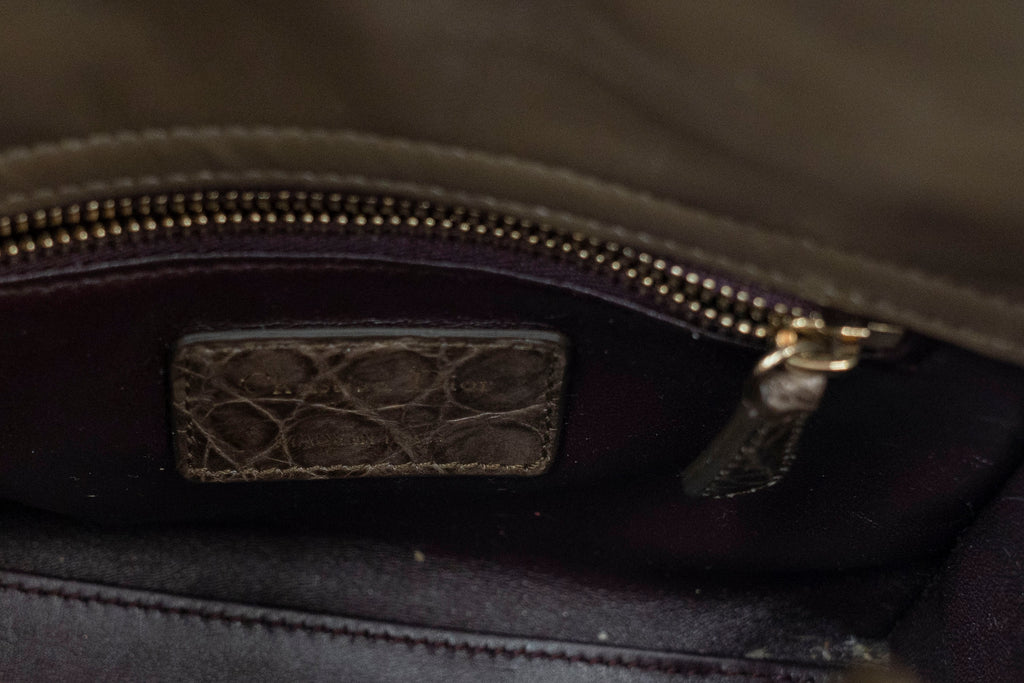 Mini Lady Dior Exotic Leather