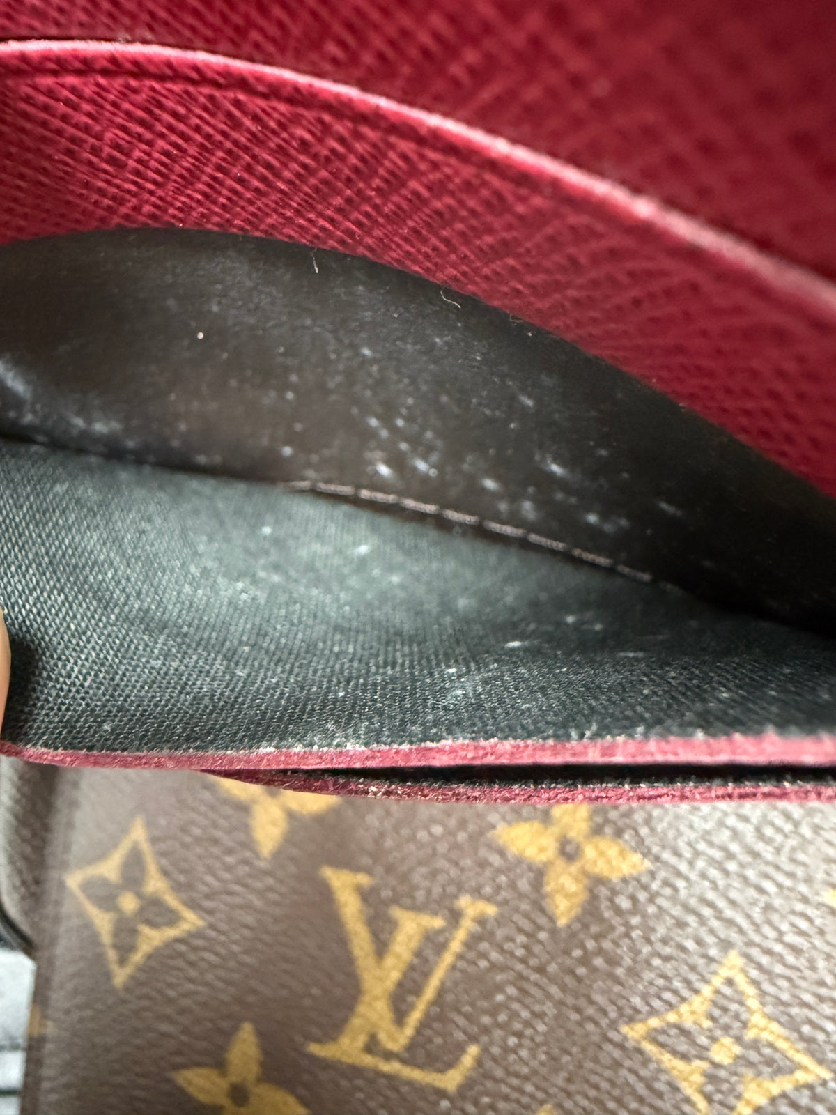 Louis Vuitton Félicie Pochette (CHIPPED) in Monogram Canvas - Preloved