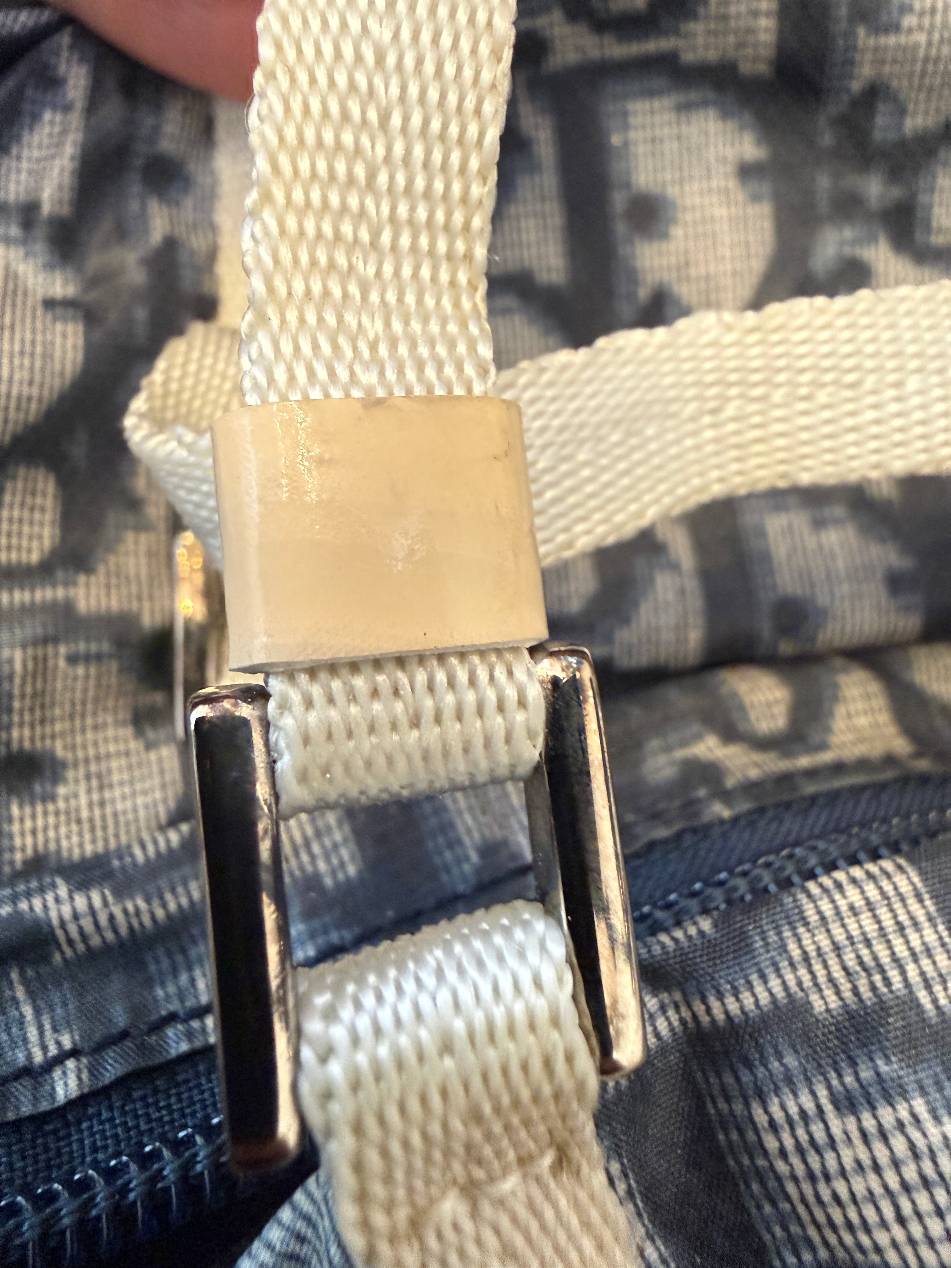 Christian Dior Vintage Y2K Convertible Trotter Duffle Bag