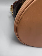 Louis Vuitton Monogram Nano Bucket Bag with Microchip and Adjustable Strap