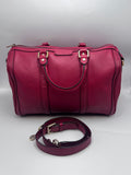 Gucci  Leather Medium Boston Bag