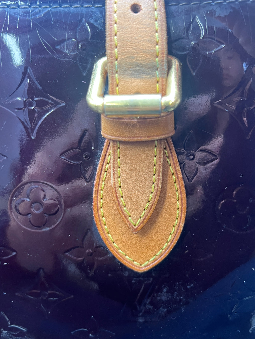 Louis Vuitton Monogram Vernis Houston Tote Bag