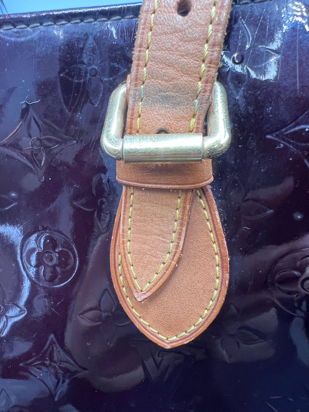 Louis Vuitton Monogram Vernis Houston Tote Bag