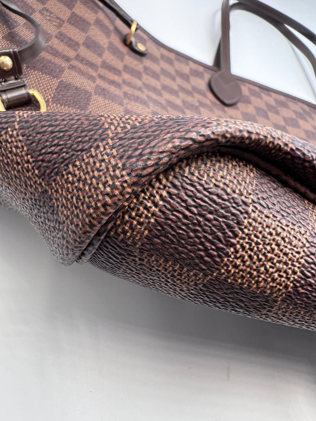 Louis Vuitton Damier Ebene  Neverfull GM Tote Bag