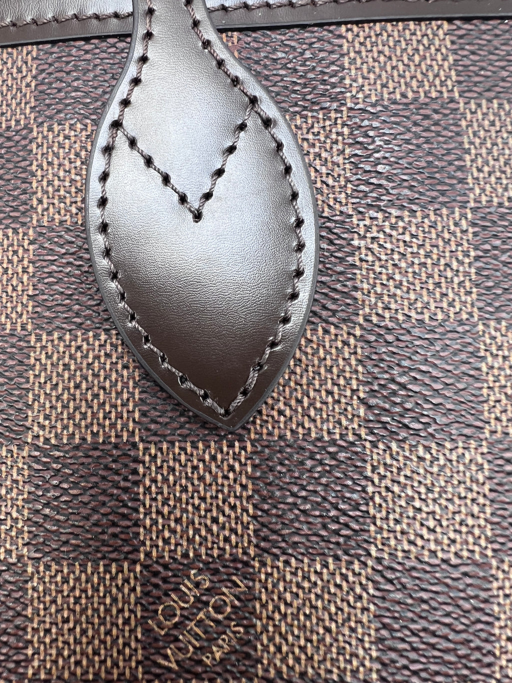 Louis Vuitton Damier Ebene  Neverfull GM Tote Bag