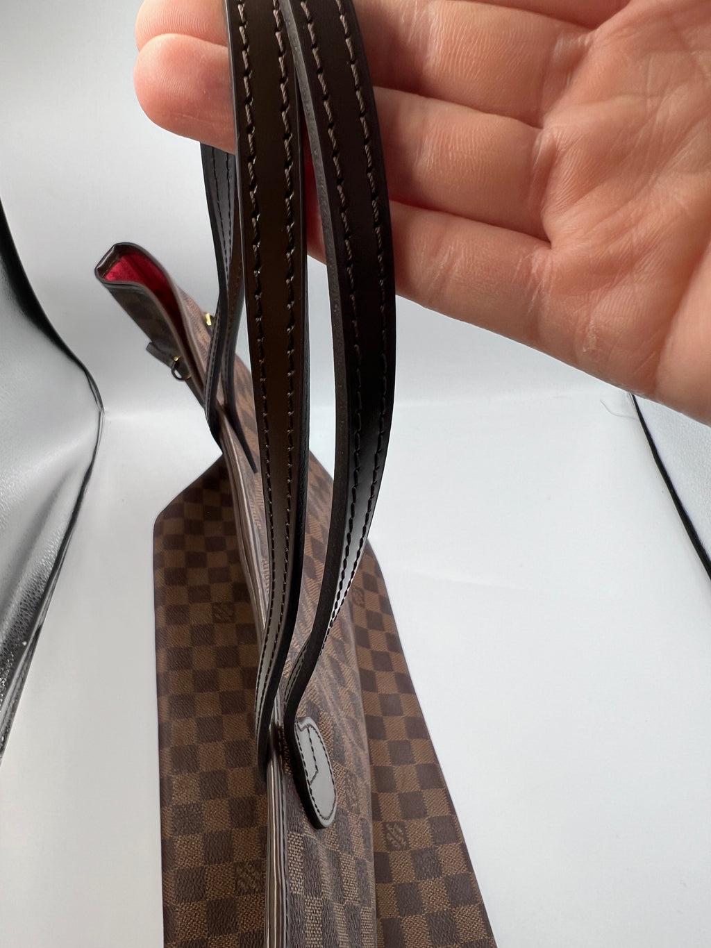 Louis Vuitton Damier Ebene  Neverfull GM Tote Bag