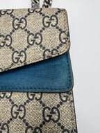 Gucci GG Supreme Blooms Dionysus Medium Shoulder Bag