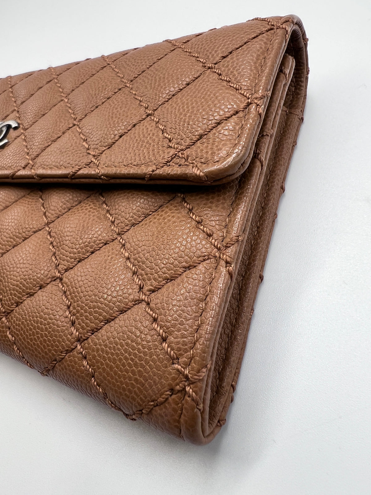 Chanel Classic Quilted Continental Flap Wallet