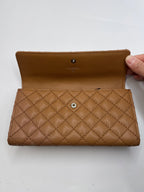 Chanel Classic Quilted Continental Flap Wallet