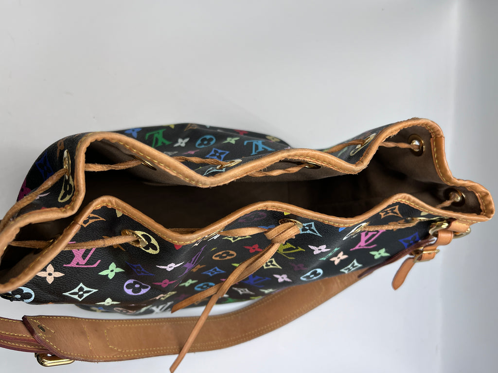 Louis Vuitton Monogram Multicolore Petit Noe Bucket Bag