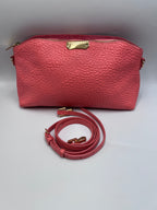 Burberry Grained Leather Logo Plaque Shoulder Bag