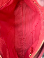 Burberry Grained Leather Logo Plaque Shoulder Bag