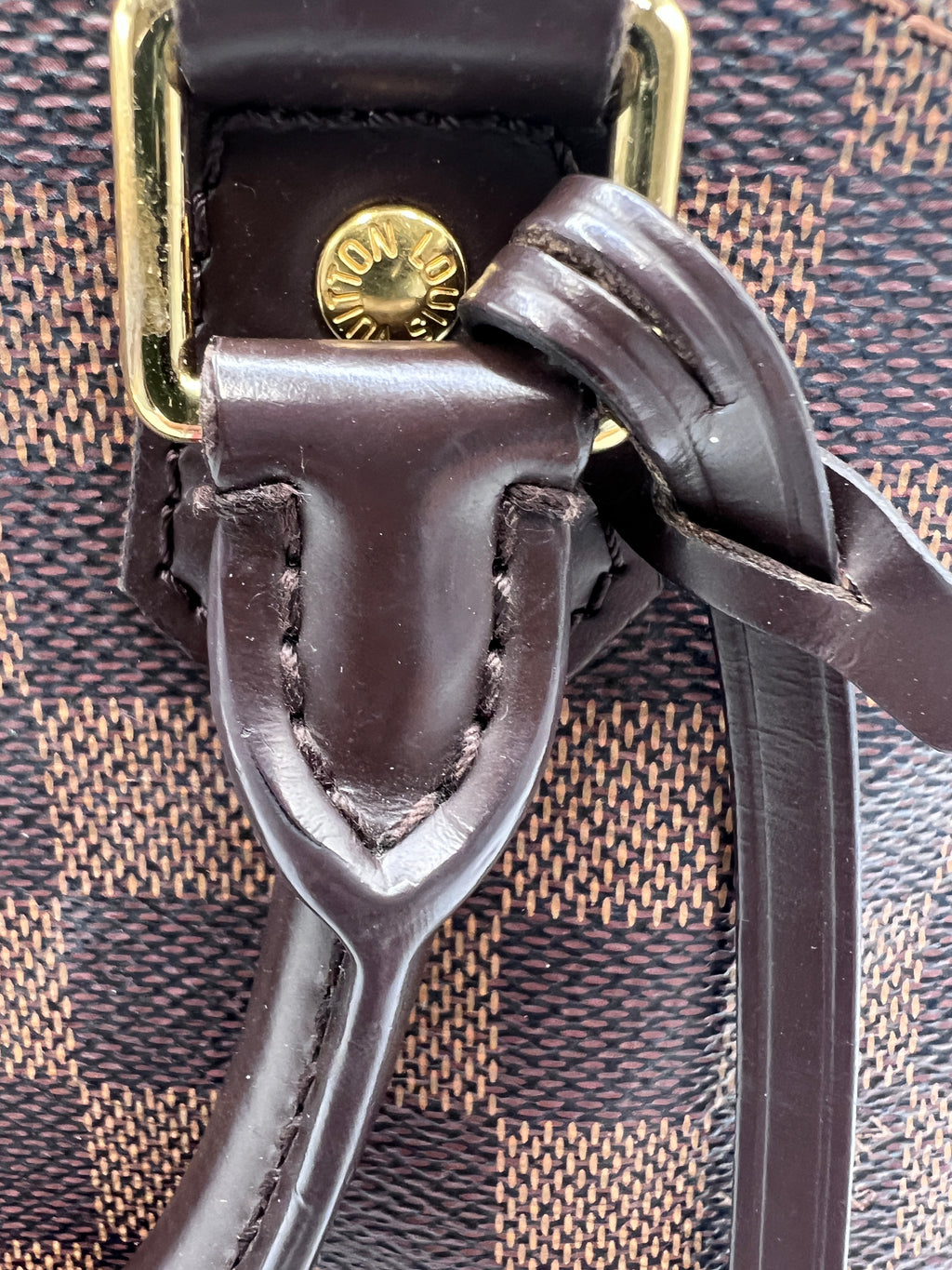 Louis Vuitton Damier Ebene Alma  Bag
