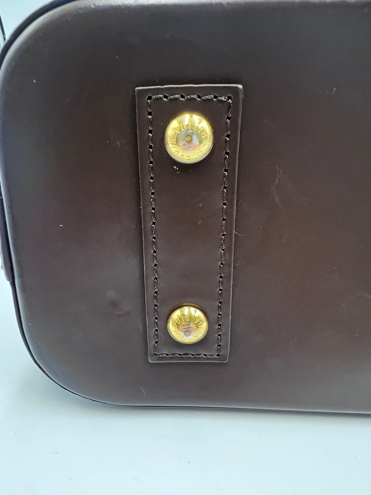 Louis Vuitton Damier Ebene Alma  Bag