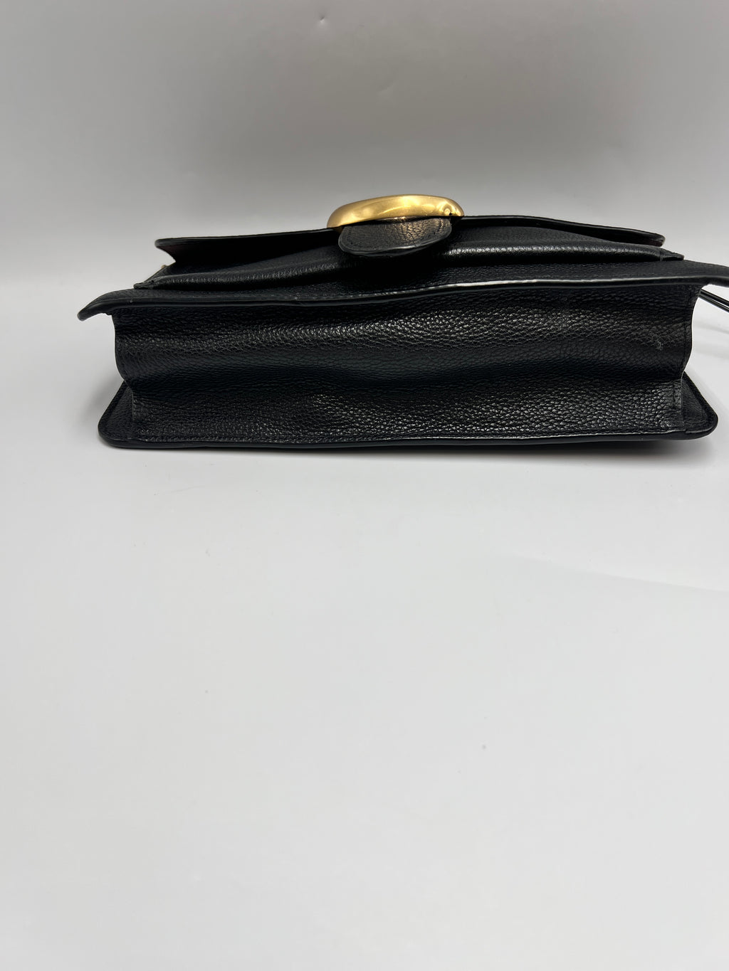Coach Black Leather tabby 26 shoulder bag