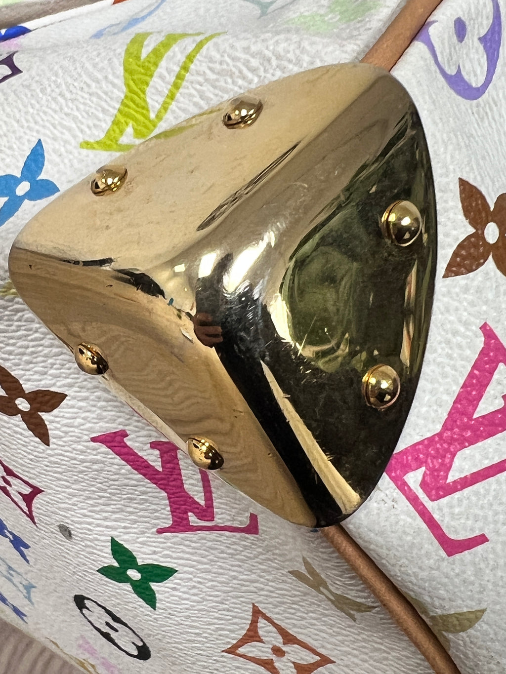 Louis Vuitton Speedy 30 Multicolore Monogram Canvas – White