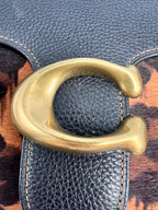 Coach Tabby Shoulder Bag 26 in Leopard Print Calf Hair & Leather