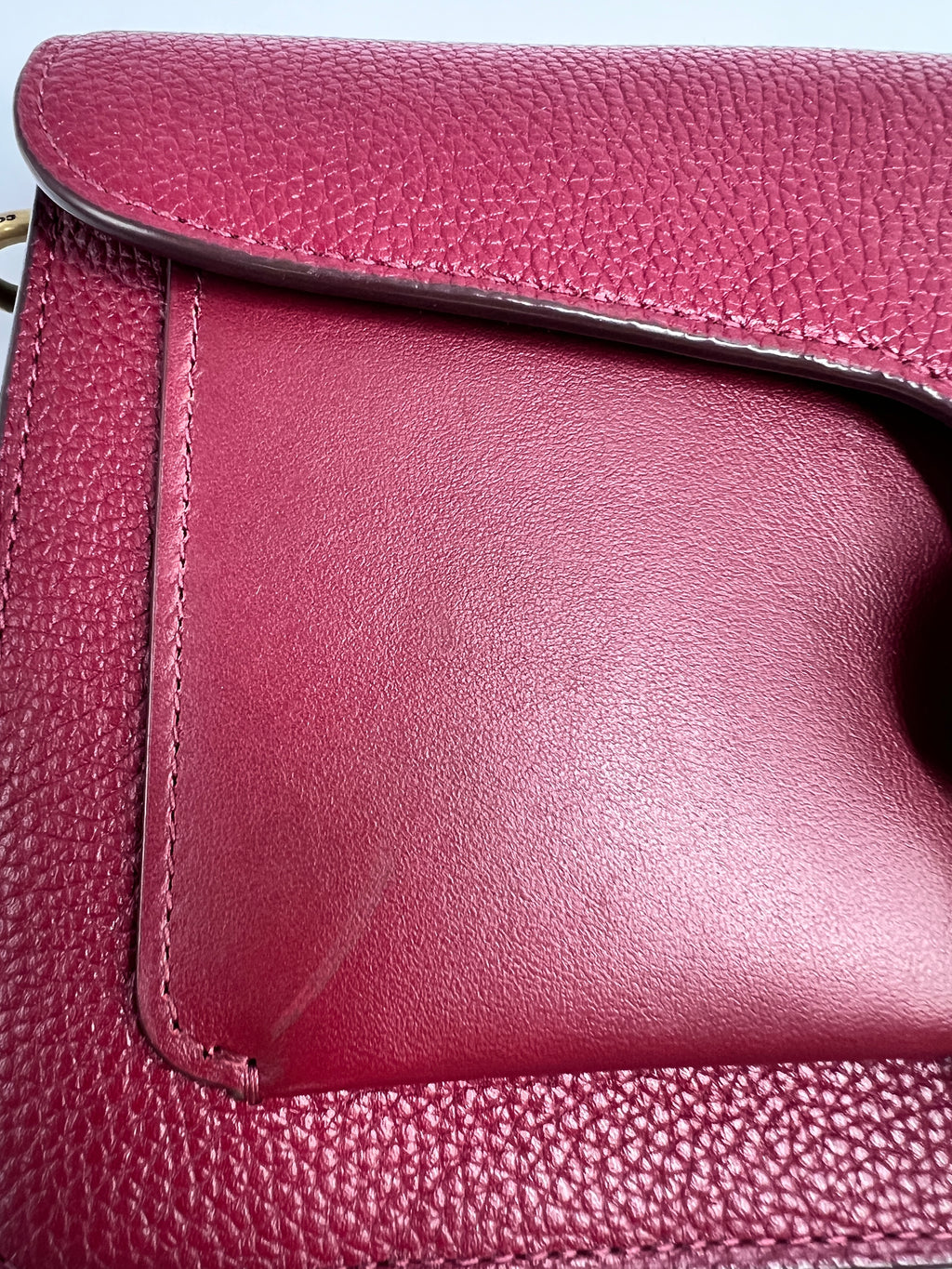 Coach Tabby Shoulder Bag 26 in Berry Pink Leather