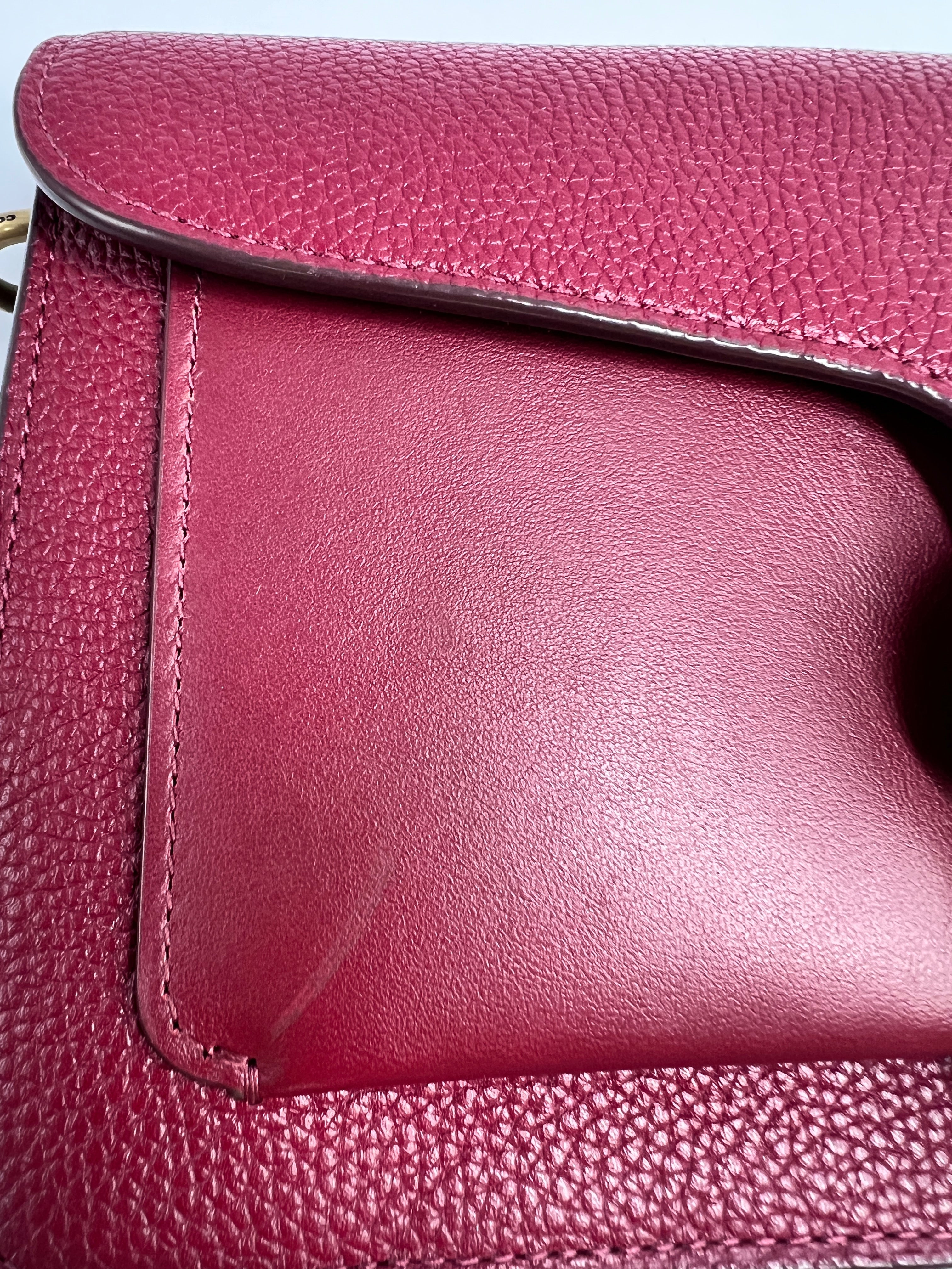 Coach Tabby Shoulder Bag 26 in Berry Pink Leather