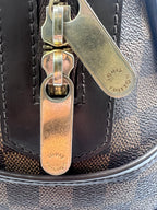 Louis Vuitton Damier Ebene Berkeley Bag (2009) with Gold Inventeur Plaque | Designer Resale