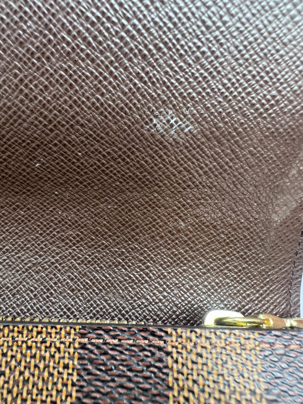 Louis Vuitton Damier Ebene Sarah Wallet