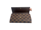 Louis Vuitton Damier Ebene Sarah Wallet