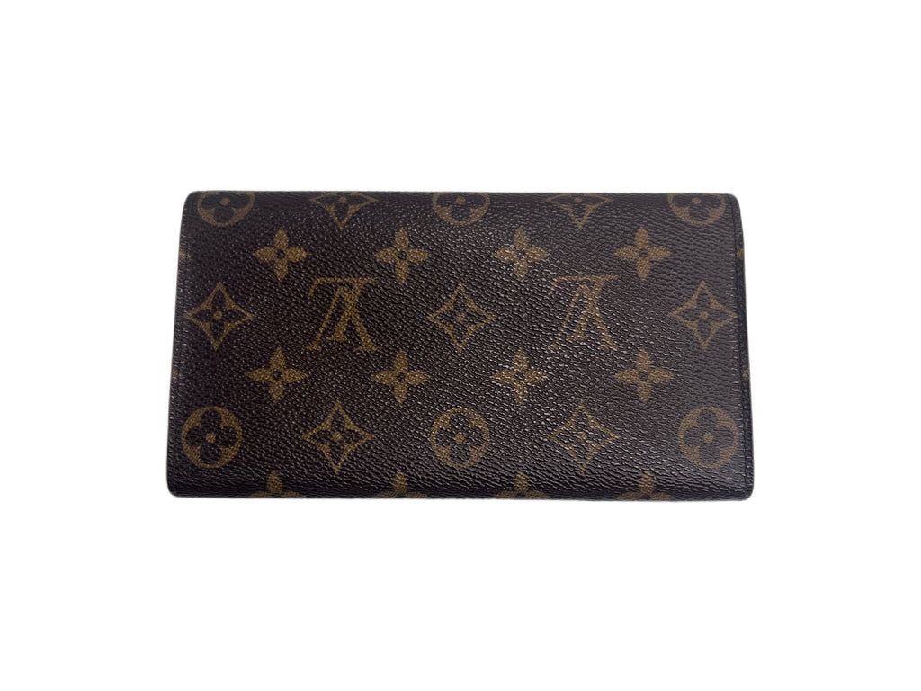 Louis Vuitton Monogram Porte-Monnaie  Sarah Wallet